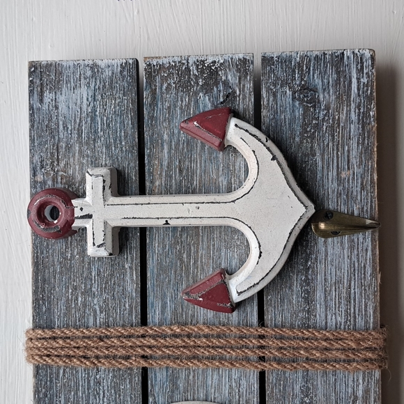 Hobby Lobby Wall Decor Hobby Lobby Rustic Shiplap Coastal Nautical Wall Decor With Hooks